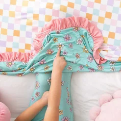 Posh Peanut Ruffled Luxe Patoo® Blanket Sale