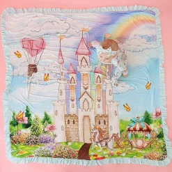 Posh Peanut Ruffled Luxe Patoo® Blanket Online