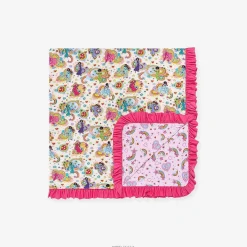 Posh Peanut Ruffled Luxe Patoo® Blanket Online