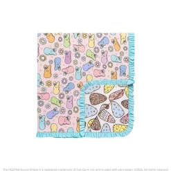 Posh Peanut Ruffled Luxette Patoo® Blanket Online