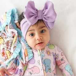 Posh Peanut Ruffled Luxette Patoo® Blanket Online