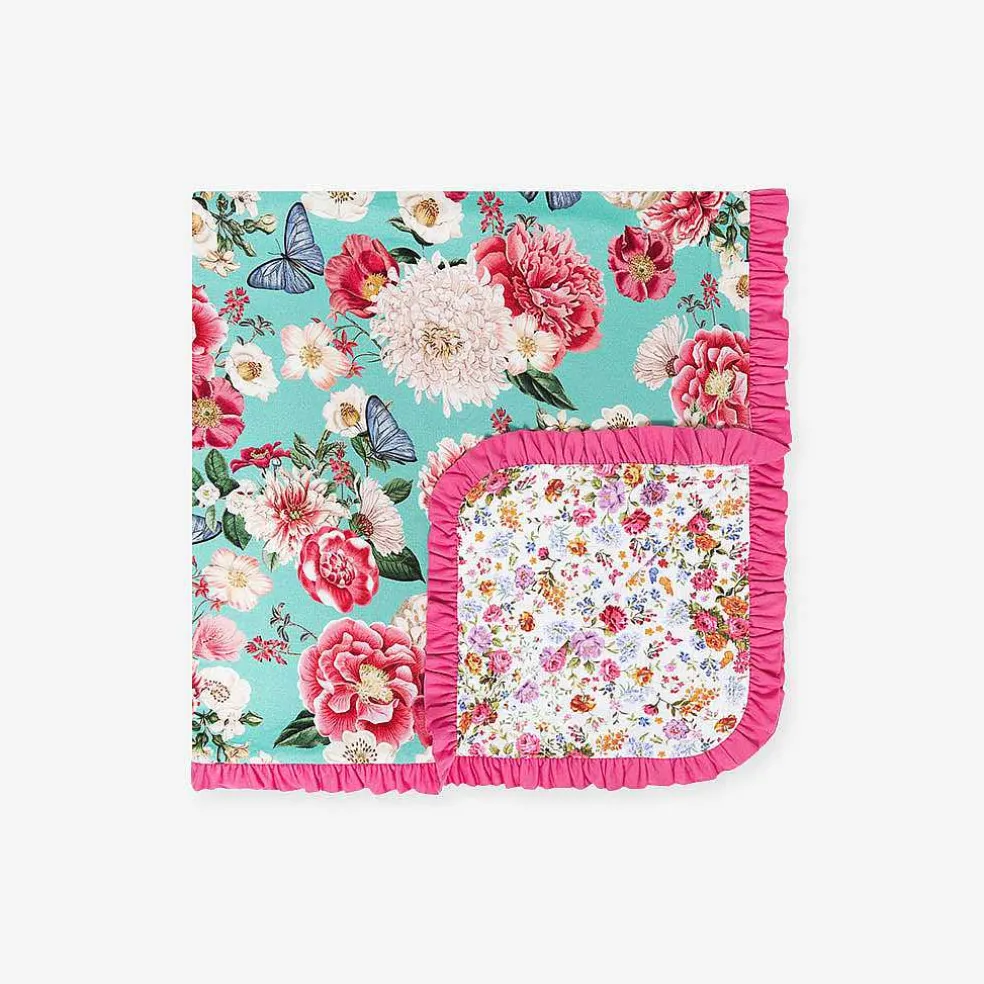 Posh Peanut Ruffled Luxette Patoo® Blanket Discount