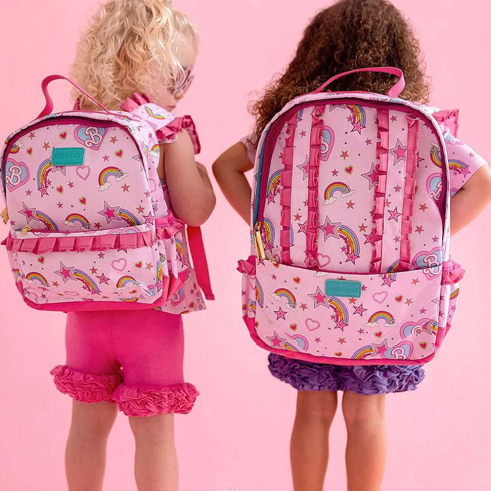 Posh Peanut Ruffled Mini Backpack Cheap