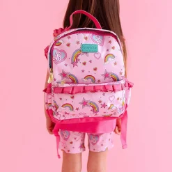 Posh Peanut Ruffled Mini Backpack Cheap