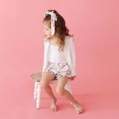 Posh Peanut Ruffled Shorts Flash Sale