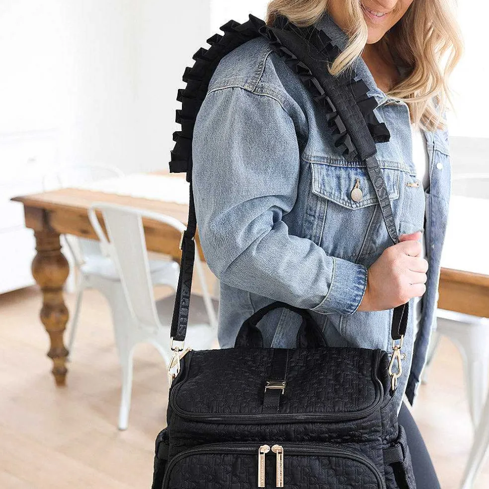 Posh Peanut Ruffled Shoulder Strap Online