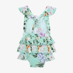 Posh Peanut Ruffled Strap Bubble Romper Flash Sale