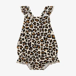 Posh Peanut Ruffled Strap Bubble Romper Flash Sale