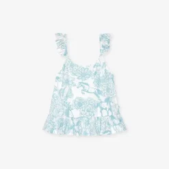 Posh Peanut Ruffled Tank Fashion