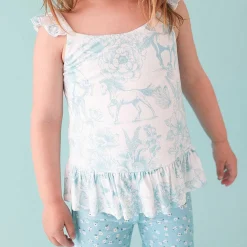 Posh Peanut Ruffled Tank Fashion