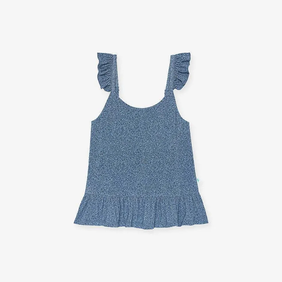 Posh Peanut Ruffled Tank Store