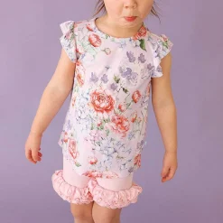 Posh Peanut Ruffled Tee Cheap