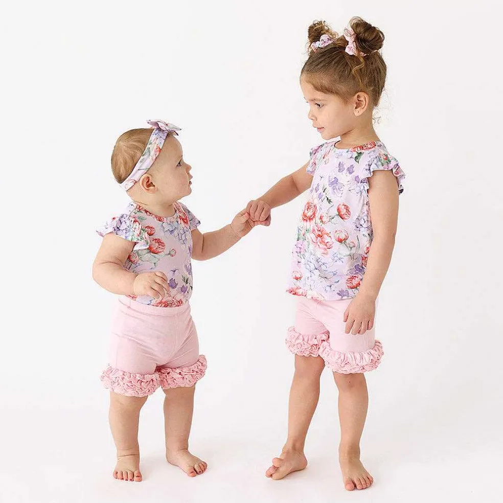 Posh Peanut Ruffled Tee Cheap