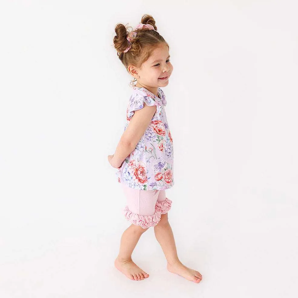 Posh Peanut Ruffled Tee Cheap