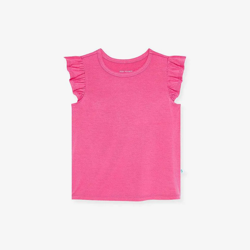 Posh Peanut Ruffled Tee Store