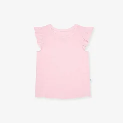 Posh Peanut Ruffled Tee Flash Sale