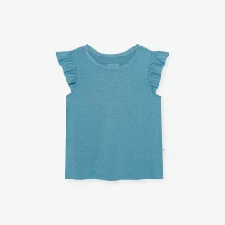 Posh Peanut Ruffled Tee Fashion