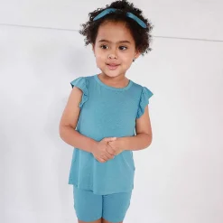 Posh Peanut Ruffled Tee Fashion