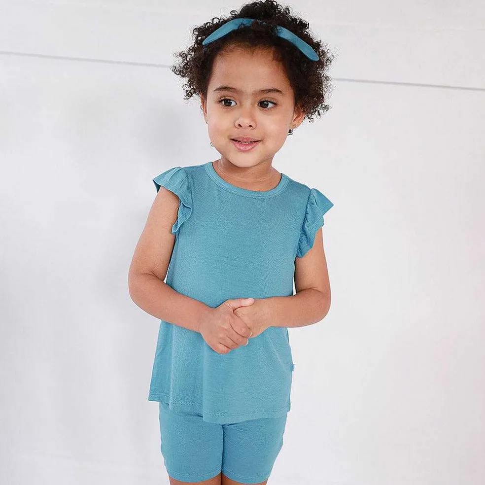 Posh Peanut Ruffled Tee Fashion