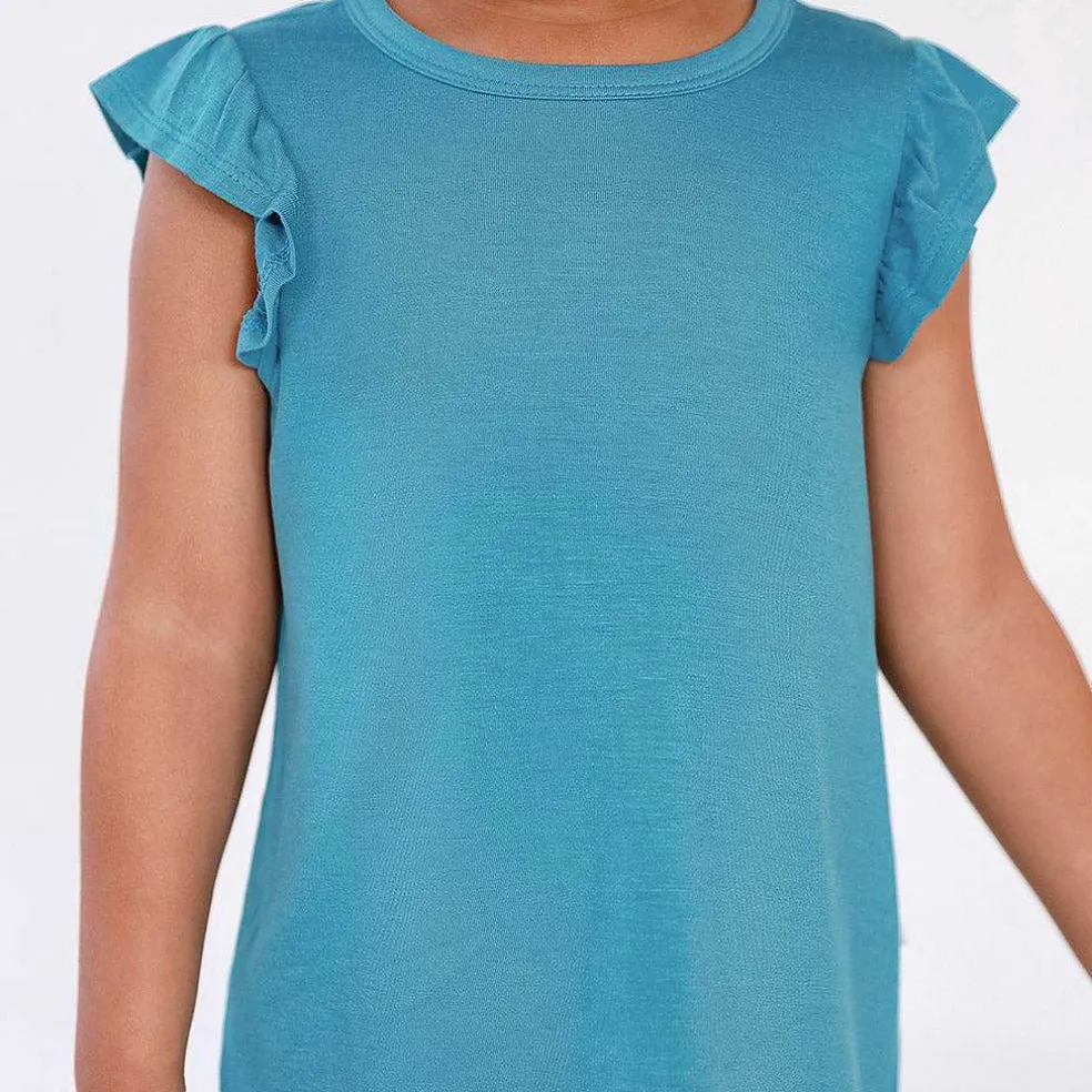 Posh Peanut Ruffled Tee Fashion