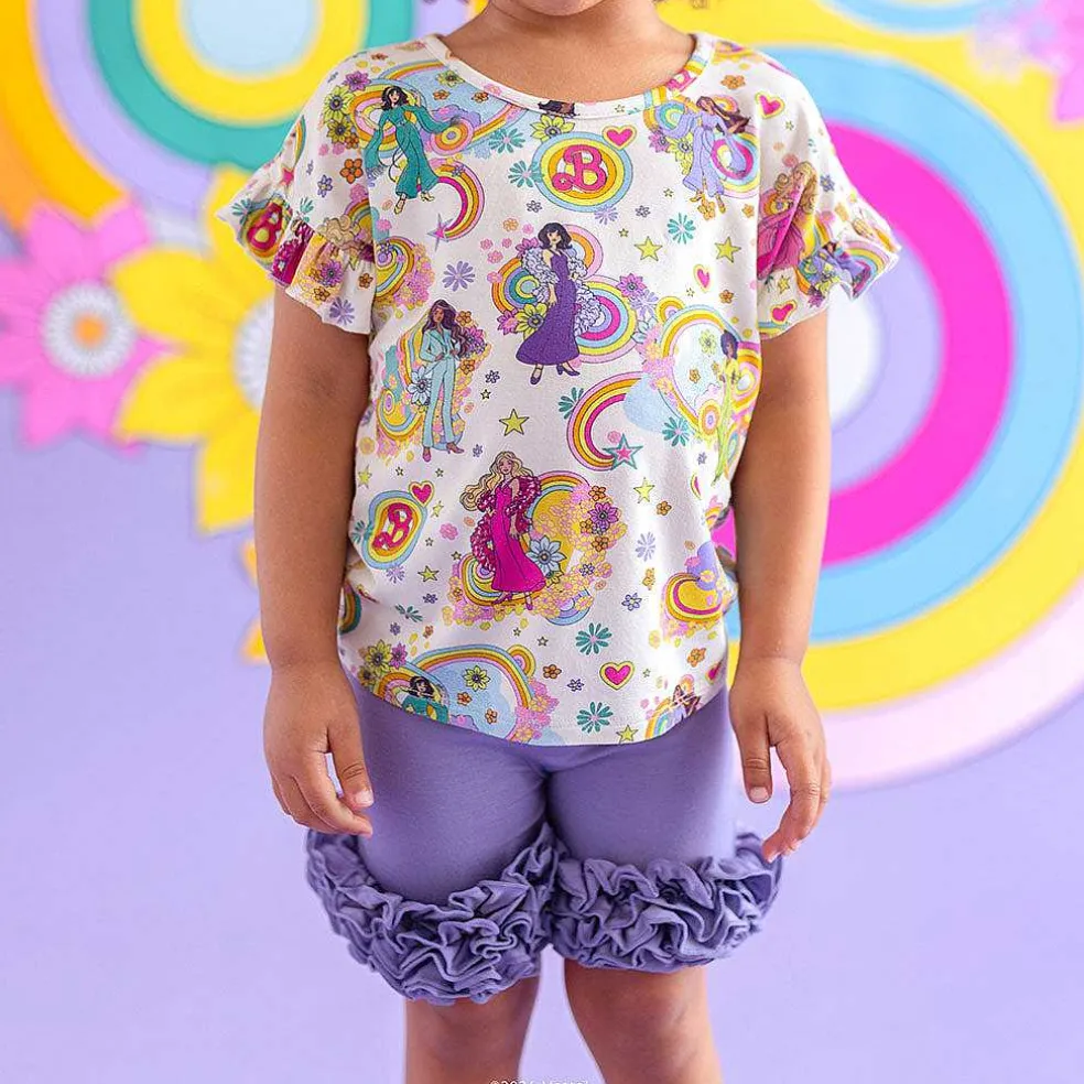 Posh Peanut Ruffled Tee Discount