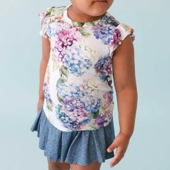 Posh Peanut Ruffled Tee Best Sale