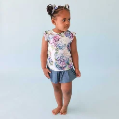 Posh Peanut Ruffled Tee Best Sale