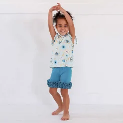 Posh Peanut Ruffled Tee Cheap
