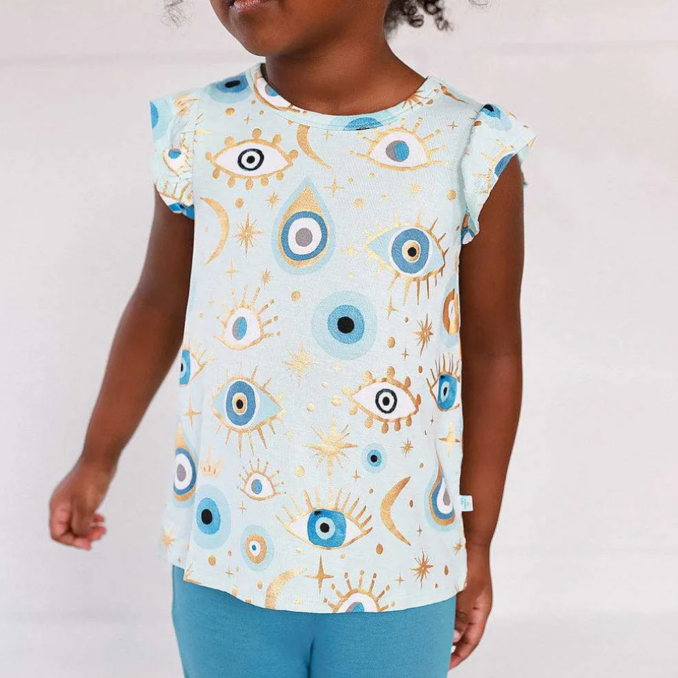 Posh Peanut Ruffled Tee Cheap