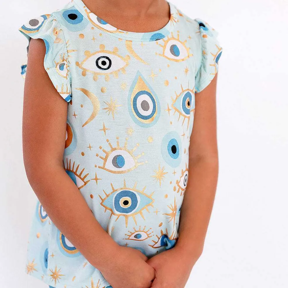 Posh Peanut Ruffled Tee Cheap