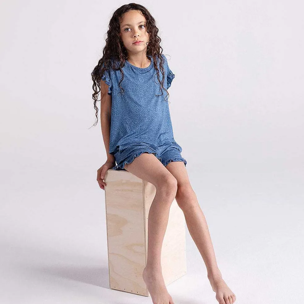 Posh Peanut Ruffled Tee Cheap