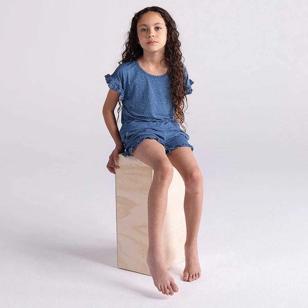Posh Peanut Ruffled Tee Cheap