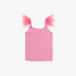 Posh Peanut Ruffled Tulle Cami Flash Sale