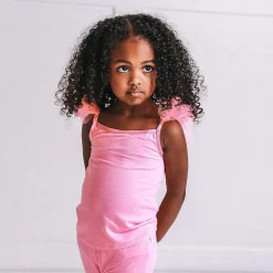 Posh Peanut Ruffled Tulle Cami Flash Sale