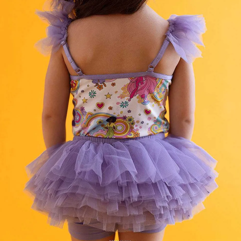 Posh Peanut Ruffled Tulle Cami Sale