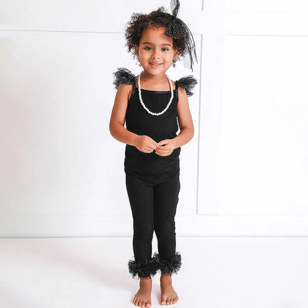 Posh Peanut Ruffled Tulle Cami Shop