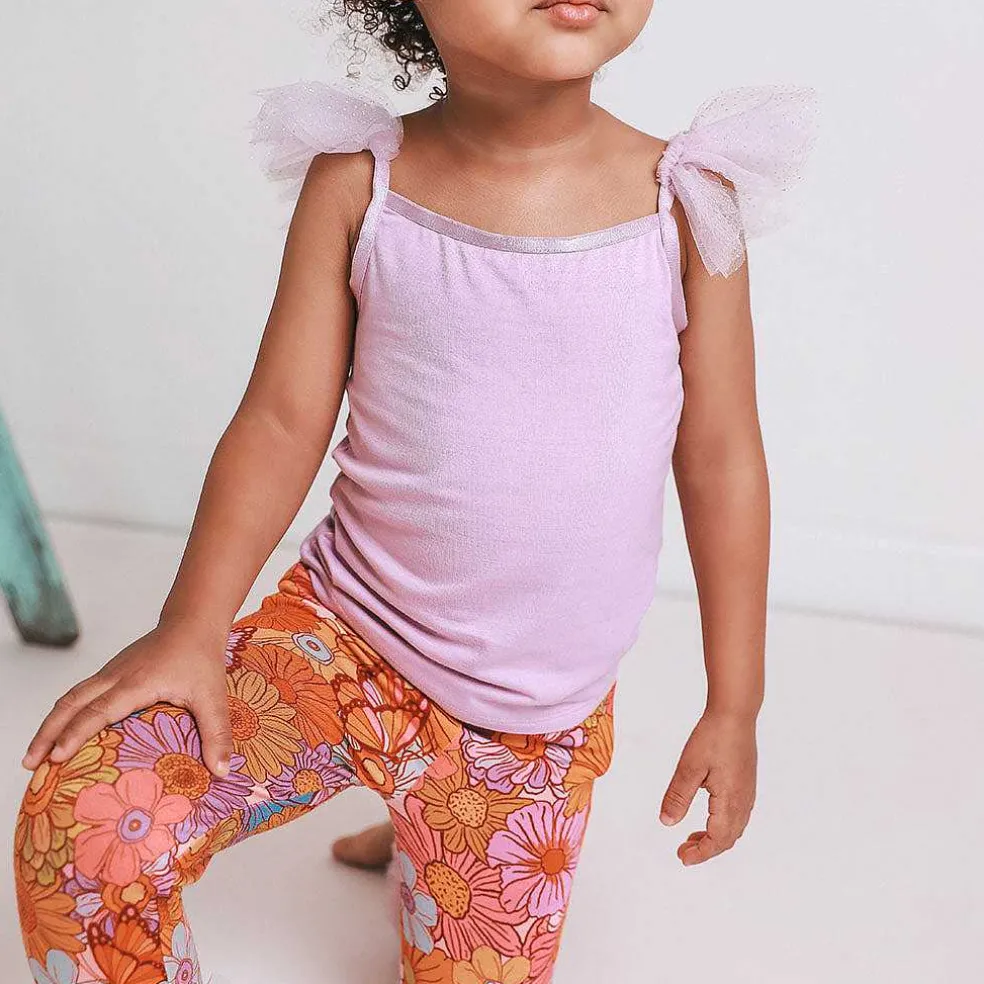 Posh Peanut Ruffled Tulle Cami Sale