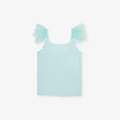 Posh Peanut Ruffled Tulle Cami Sale