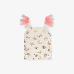 Posh Peanut Ruffled Tulle Cami Sale
