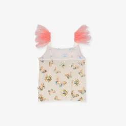 Posh Peanut Ruffled Tulle Cami Sale