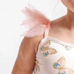Posh Peanut Ruffled Tulle Cami Sale