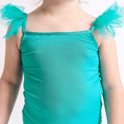 Posh Peanut Ruffled Tulle Cami New