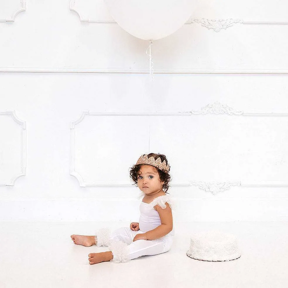 Posh Peanut Ruffled Tulle Sleeveless Bodysuit Hot