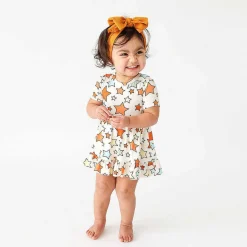Posh Peanut Ruffled Twirl Bodysuit Dress Store