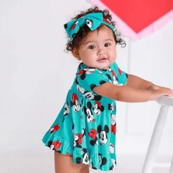 Posh Peanut Ruffled Twirl Bodysuit Dress Discount