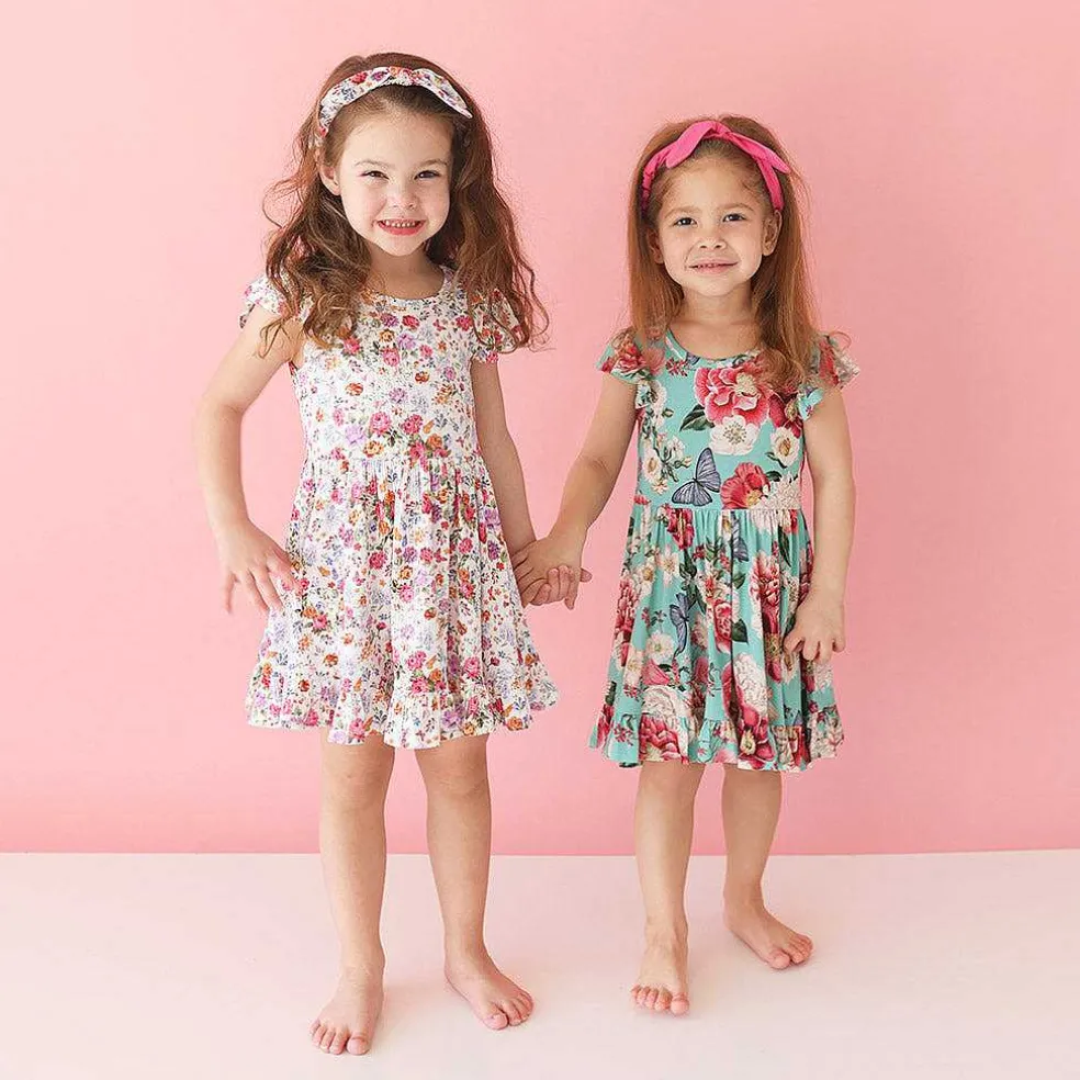 Posh Peanut Ruffled Twirl Dress Clearance