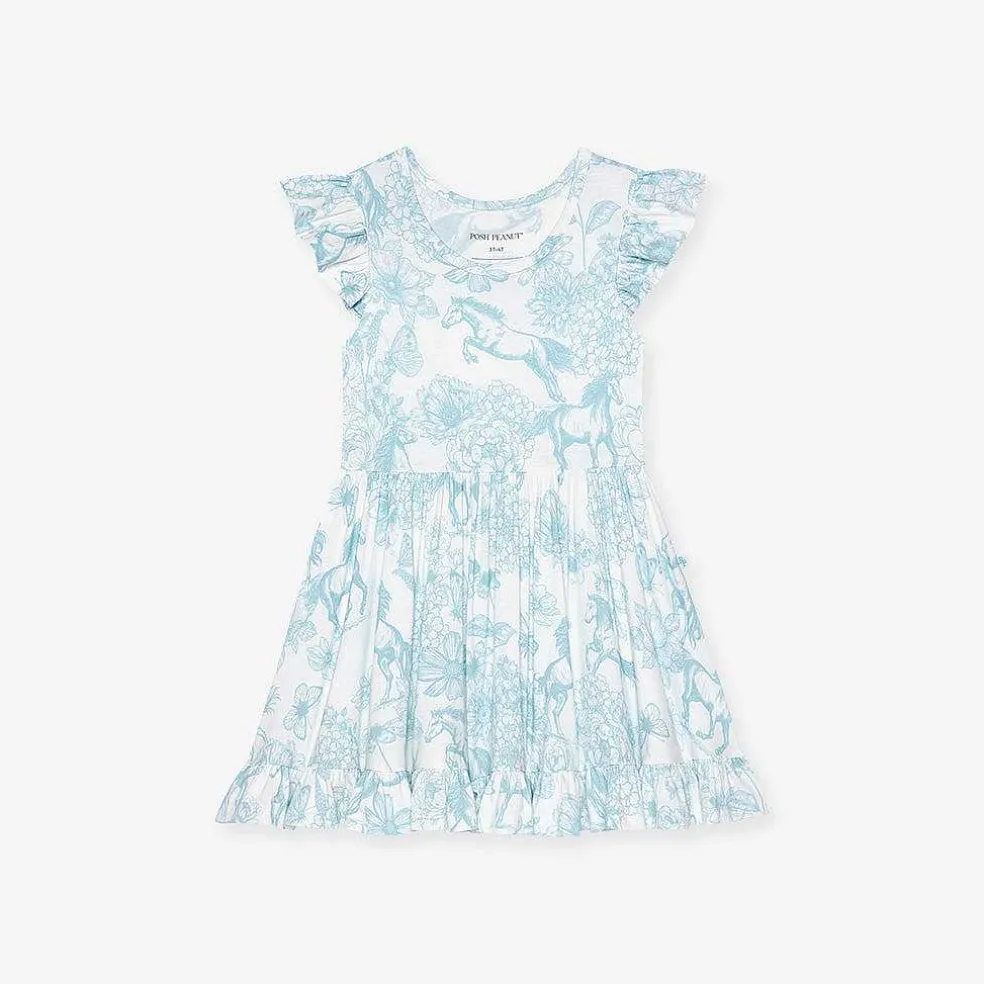 Posh Peanut Ruffled Twirl Dress Outlet