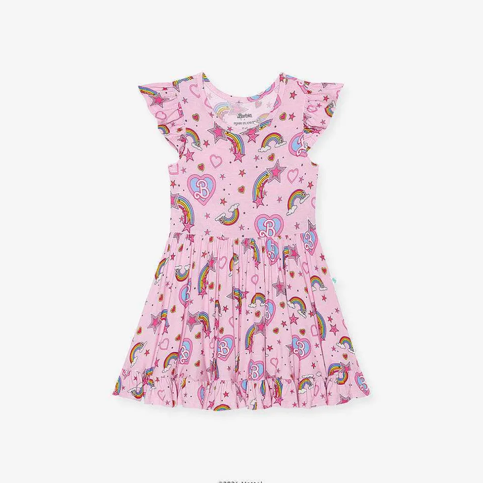Posh Peanut Ruffled Twirl Dress Cheap