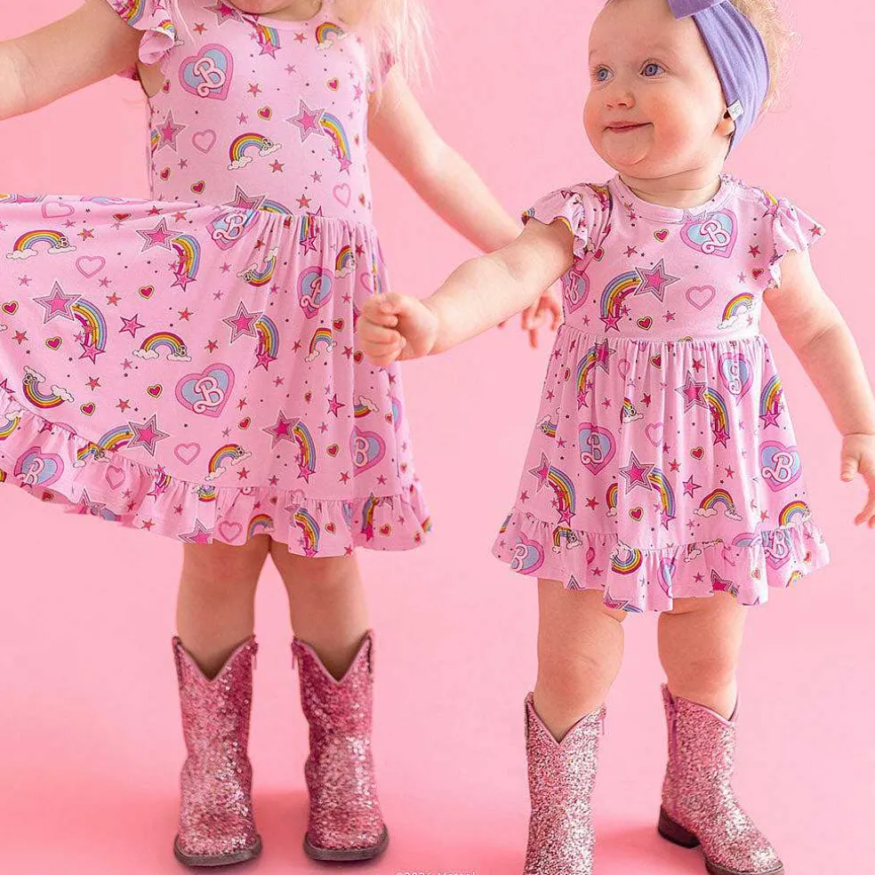 Posh Peanut Ruffled Twirl Dress Cheap