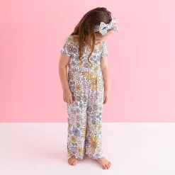Posh Peanut Scoop Back Jumpsuit New